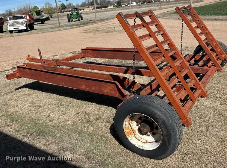 image for item EG6187 Windrower trailer