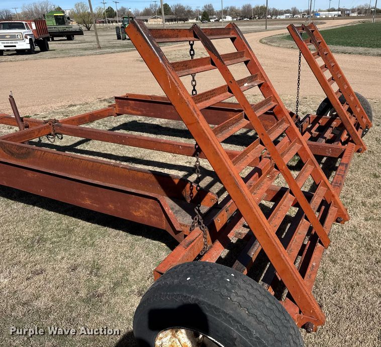 image for item EG6187 Windrower trailer