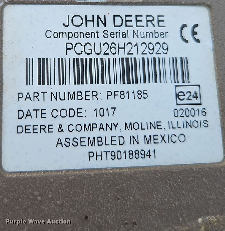 image for item EI8912 John Deere StarFire 6000 GPS system