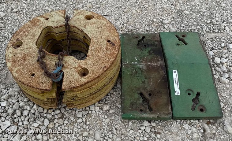 image for item EJ3578 John Deere 3020 tractor weights