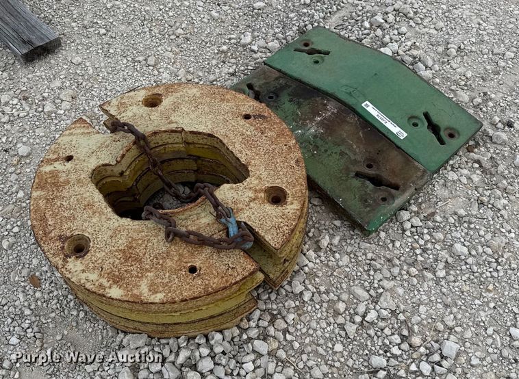 image for item EJ3578 John Deere 3020 tractor weights