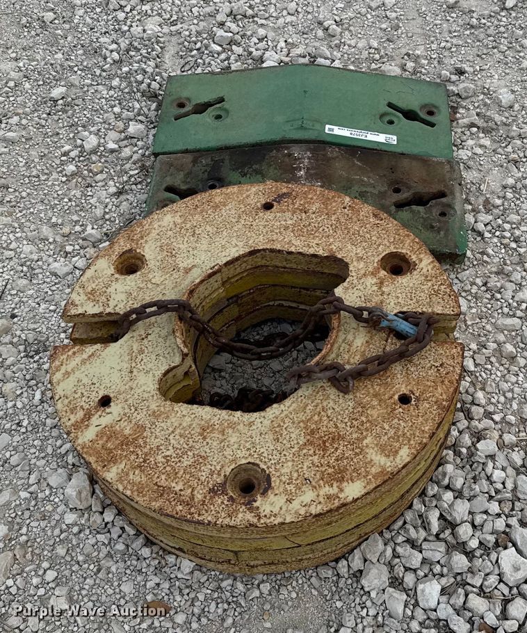 image for item EJ3578 John Deere 3020 tractor weights