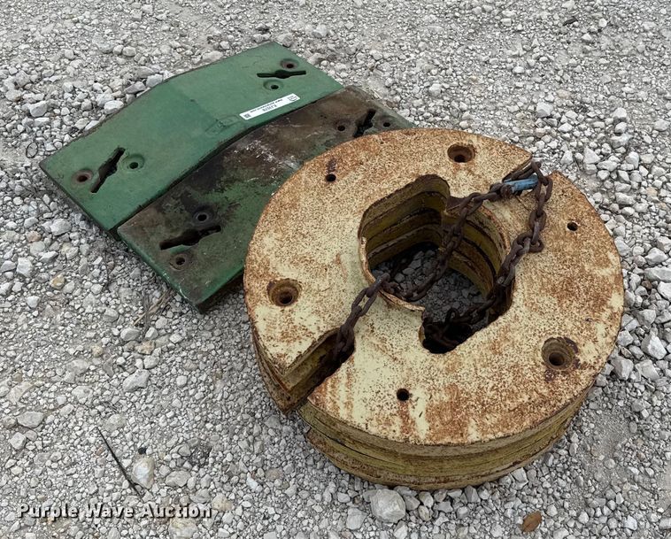 image for item EJ3578 John Deere 3020 tractor weights