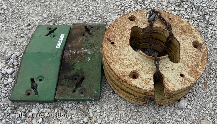 image for item EJ3578 John Deere 3020 tractor weights