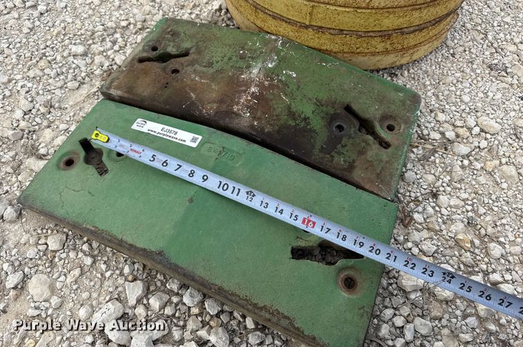 image for item EJ3578 John Deere 3020 tractor weights