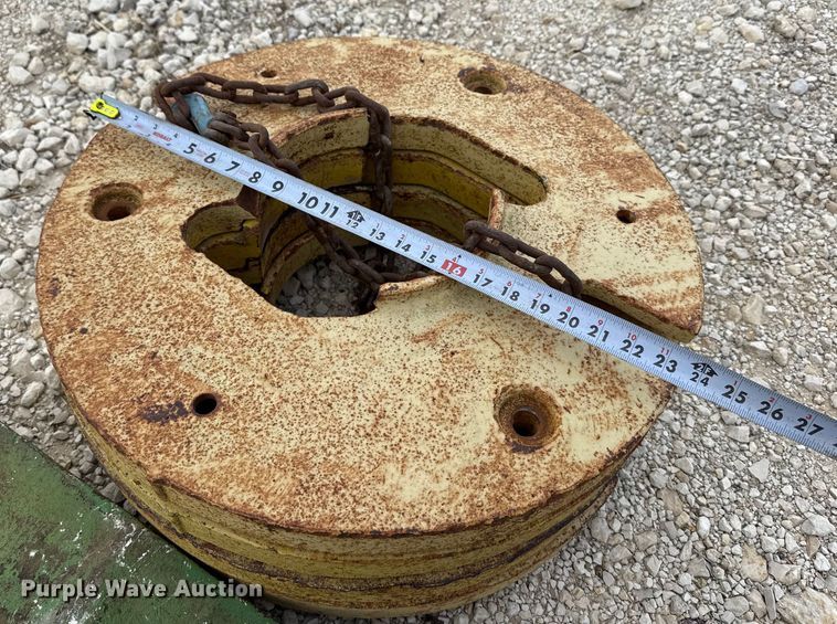 image for item EJ3578 John Deere 3020 tractor weights