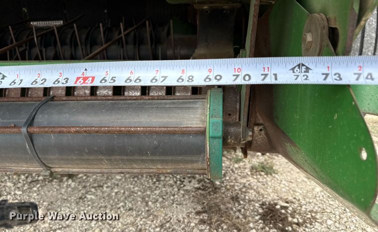 image for item EJ3583 2007 John Deere 568 MegaWide Plus round baler