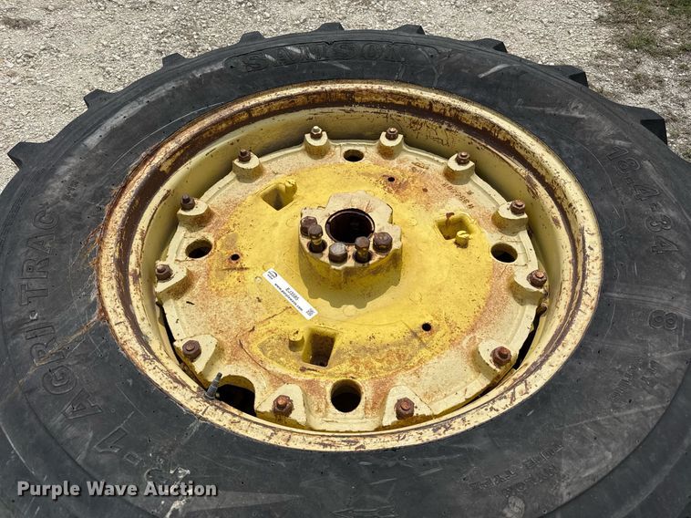 image for item EJ3585 (2) 18.4-34 Samson wheels and tires