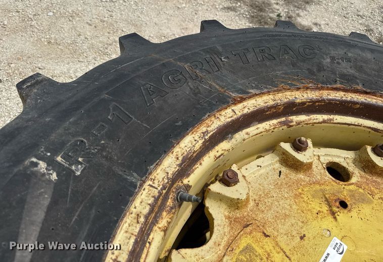 image for item EJ3585 (2) 18.4-34 Samson wheels and tires