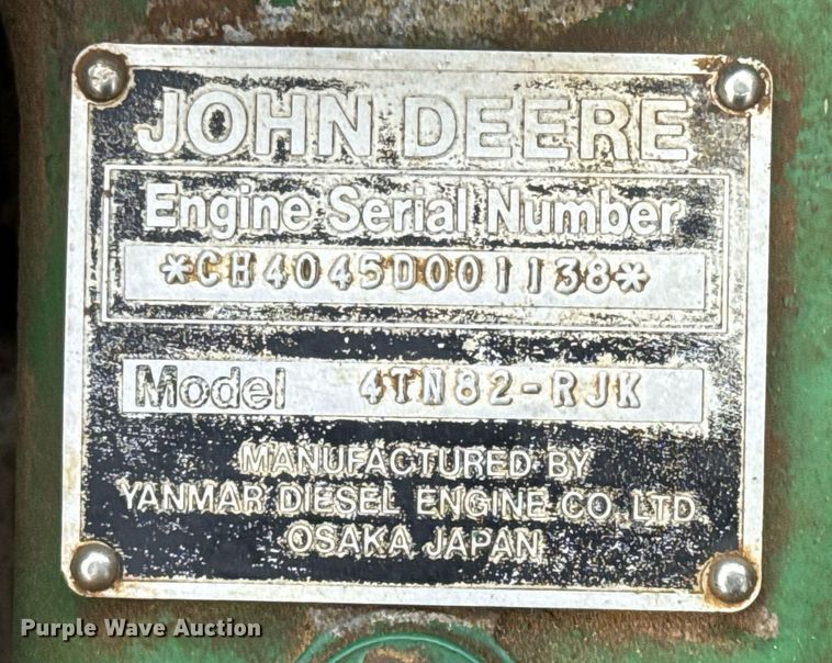 image for item EJ3591 John Deere 970 MFWD tractor