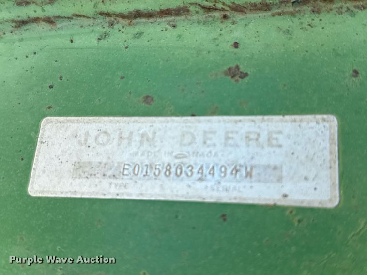 image for item EJ3616 John Deere 158 loader