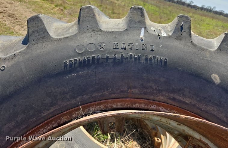 image for item EJ8346 (2) Firestone 18.4R34 tires