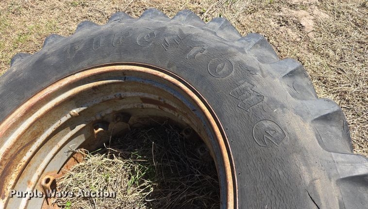 image for item EJ8346 (2) Firestone 18.4R34 tires