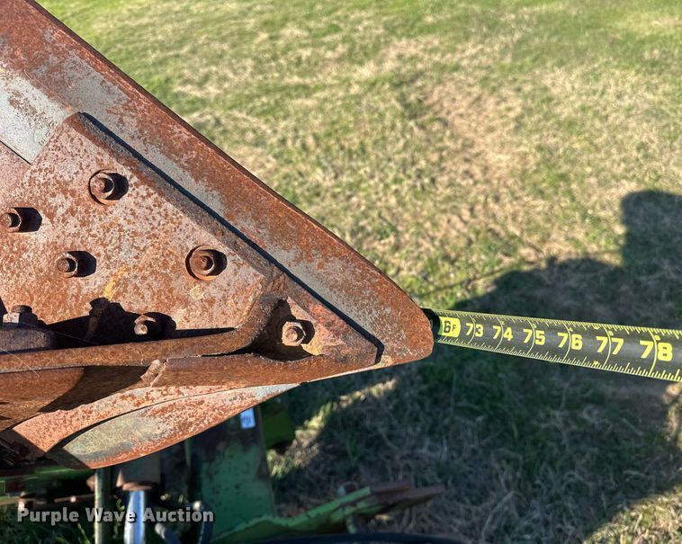 image for item EJ8369 John Deere E-8350 eight bottom two-way plow