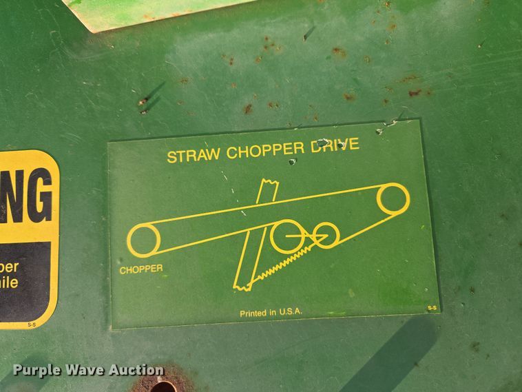 image for item EJ8385 John Deere straw chopper