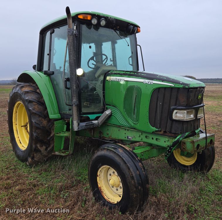 image for item EJ8397 2004 John Deere 6420 tractor