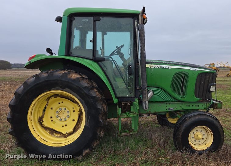 2004 John Deere 6420 tractor in Okemah, OK | Item EJ8397