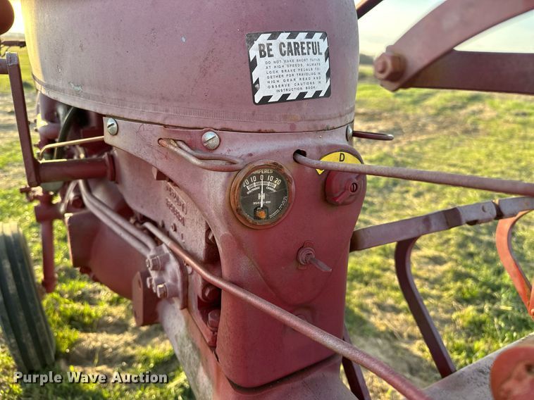 image for item EJ8421 International Harvester Farmall Cub tractor