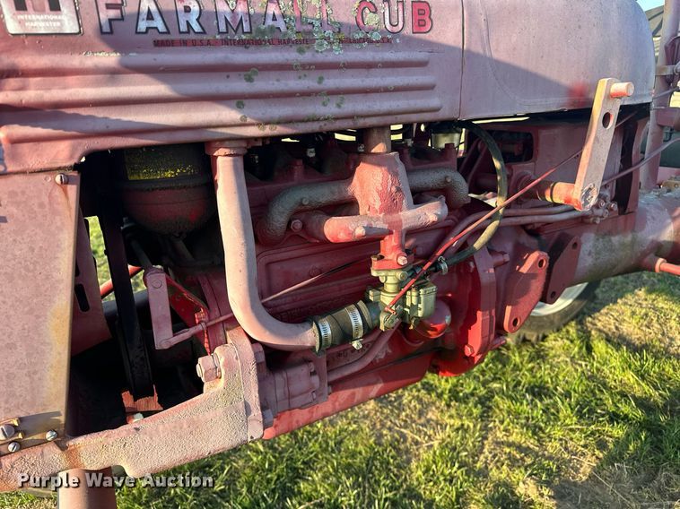 image for item EJ8421 International Harvester Farmall Cub tractor
