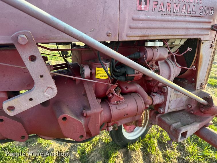 image for item EJ8421 International Harvester Farmall Cub tractor