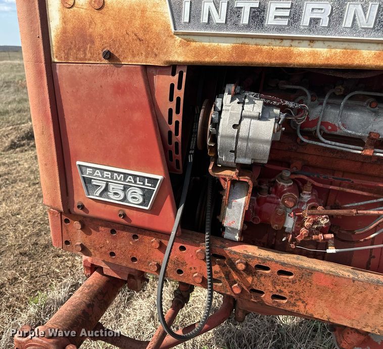 image for item EJ8425 International Farmall 756 tractor