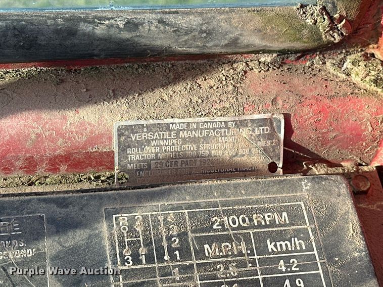 image for item EJ8428 1976 Versatile 850 4WD tractor