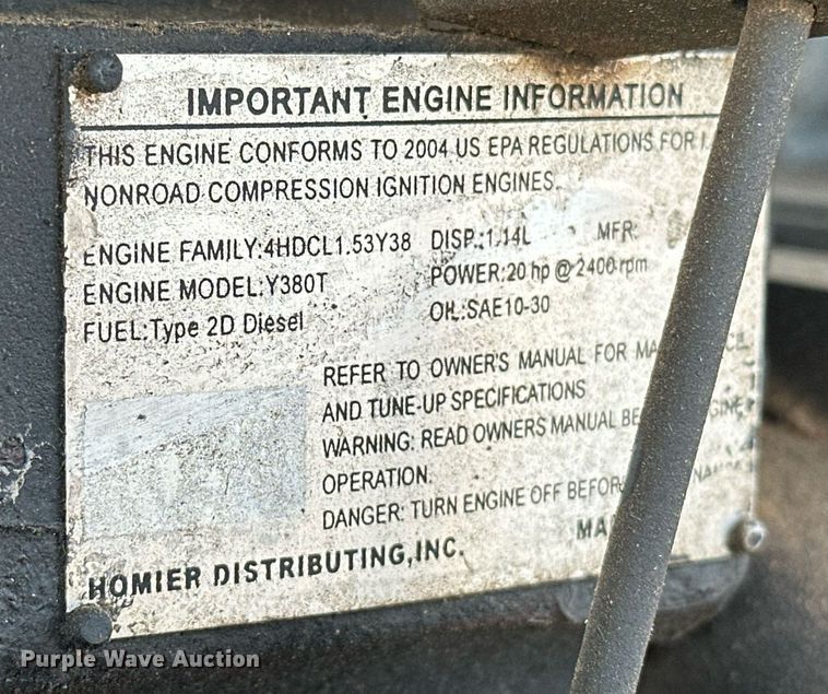 image for item EJ8429 2005 Farm Pro 2420 tractor