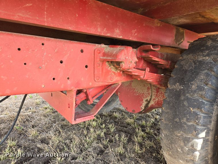 image for item EJ8439 Shop built dump trailer