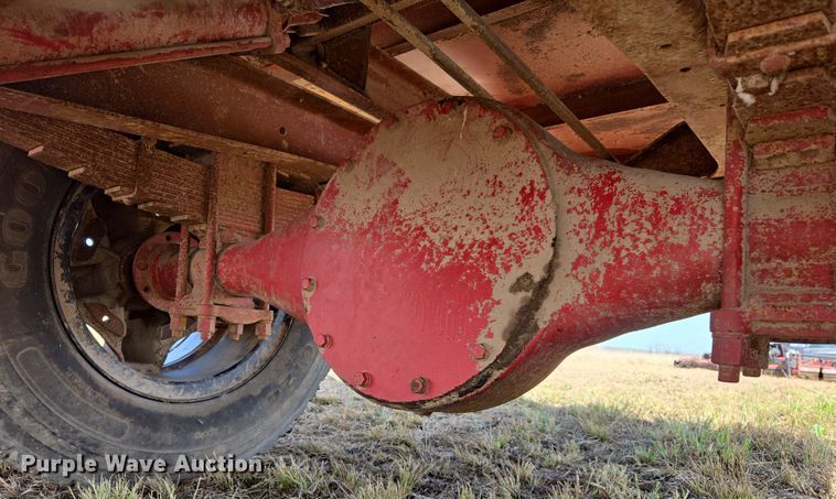 image for item EJ8439 Shop built dump trailer