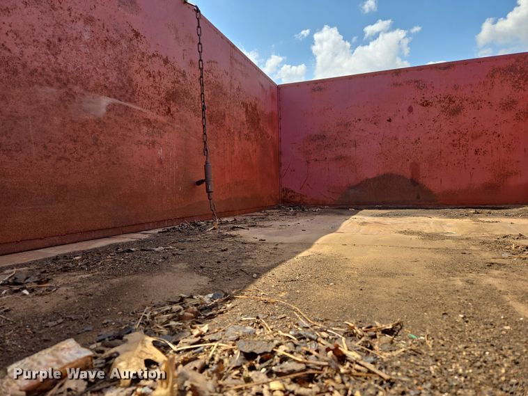 image for item EJ8439 Shop built dump trailer