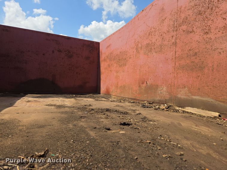 image for item EJ8439 Shop built dump trailer