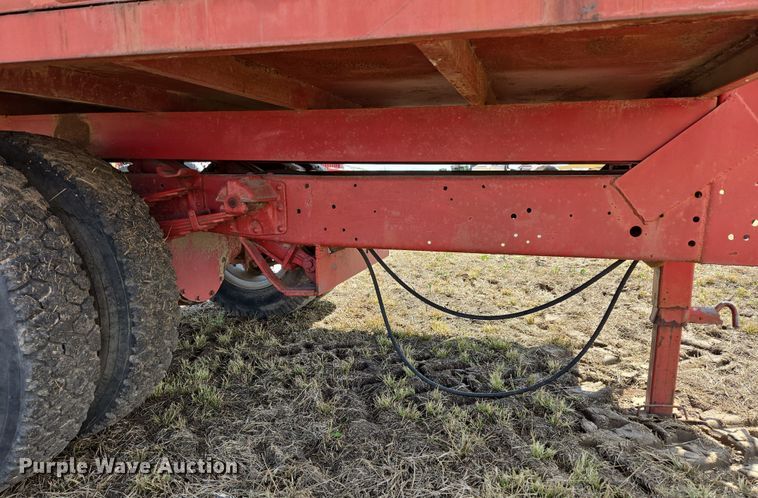 image for item EJ8439 Shop built dump trailer