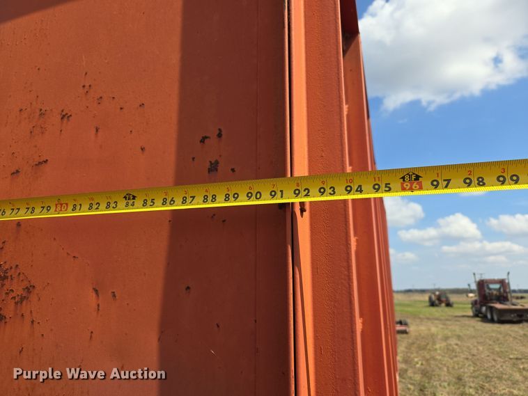 image for item EJ8439 Shop built dump trailer