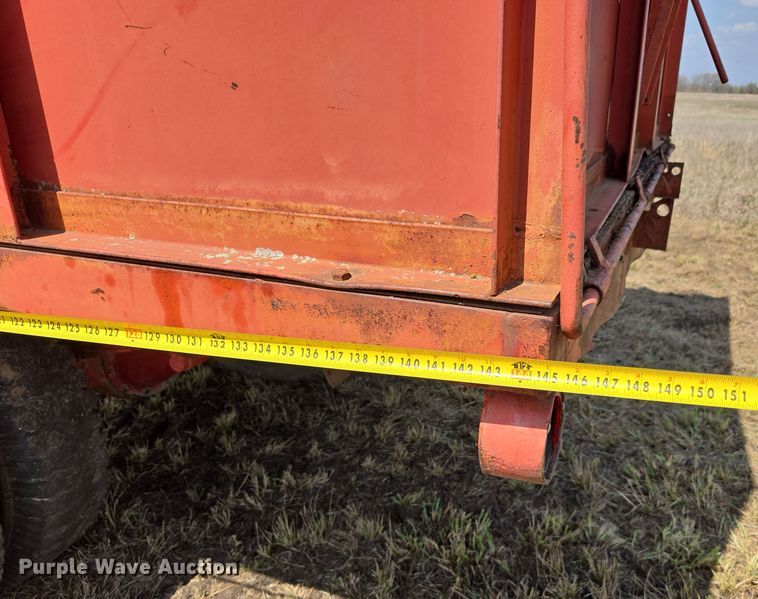 image for item EJ8439 Shop built dump trailer