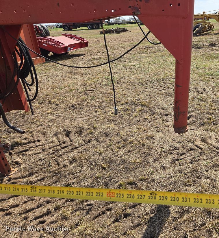 image for item EJ8439 Shop built dump trailer