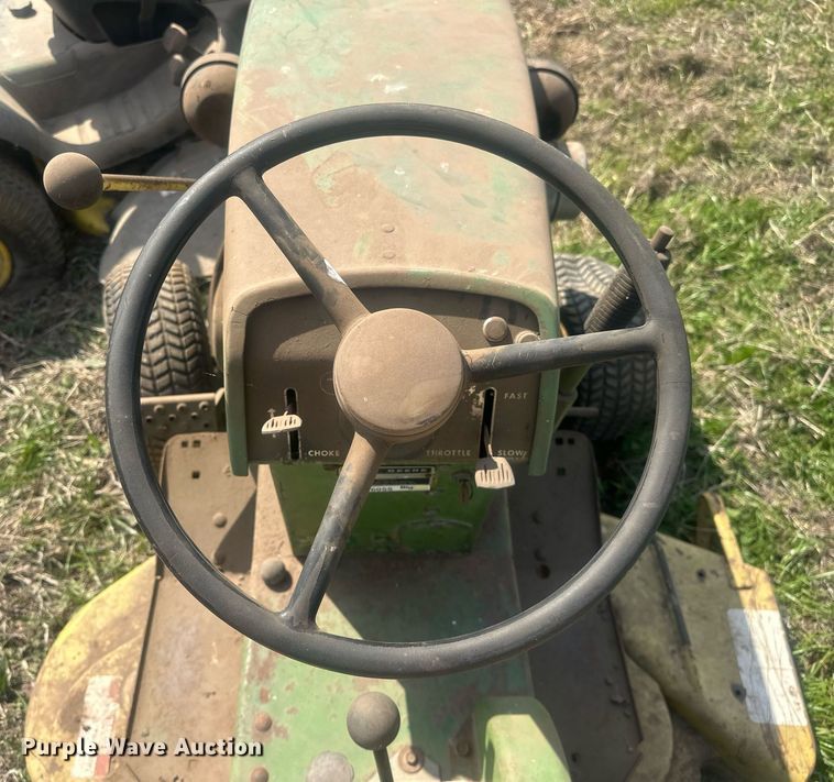 image for item EJ8441 (2) John Deere lawn mowers