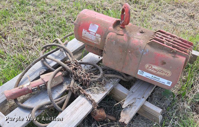 image for item EJ8442 Dayton hoist