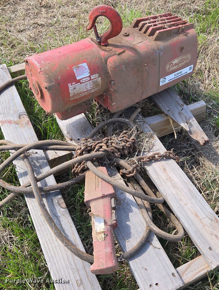 image for item EJ8442 Dayton hoist