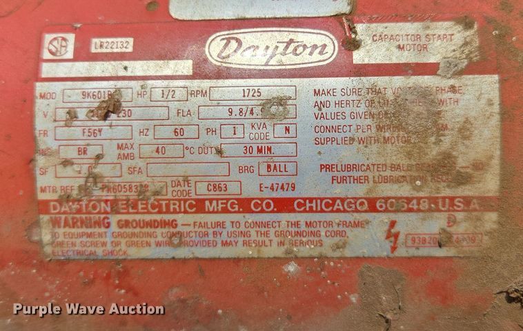 image for item EJ8442 Dayton hoist