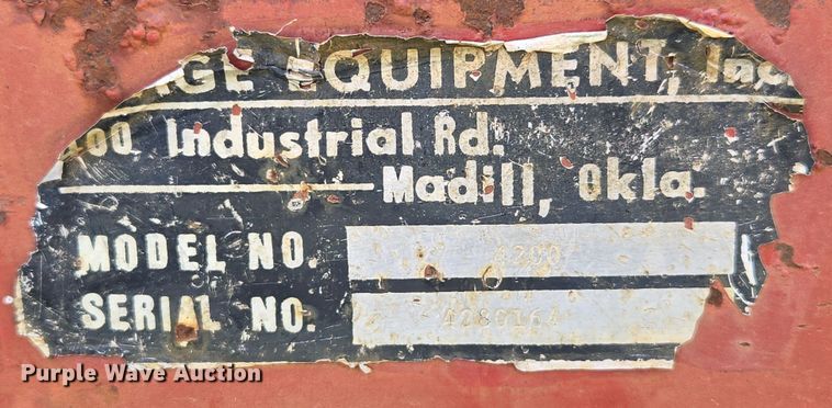 image for item EJ8448 Savage 4200 pecan harvester