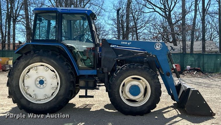 image for item EK2756 Ford 7740 Powerstar SLE MFWD tractor