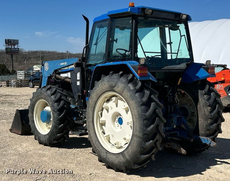 image for item EK2756 Ford 7740 Powerstar SLE MFWD tractor