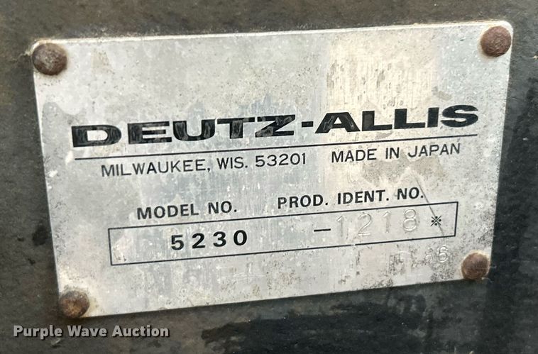 image for item EK2804 Deutz-Allis 5230  tractor