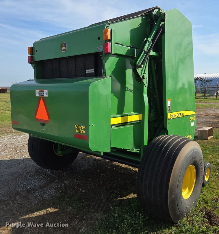 image for item EL5543 2012 John Deere 568-5X6 MegaWide Plus round baler