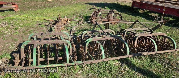 image for item EN8810 John Deere rotary hoe