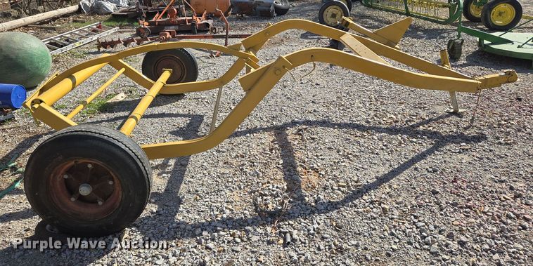 image for item EN8843 Shop built hay bale trailer