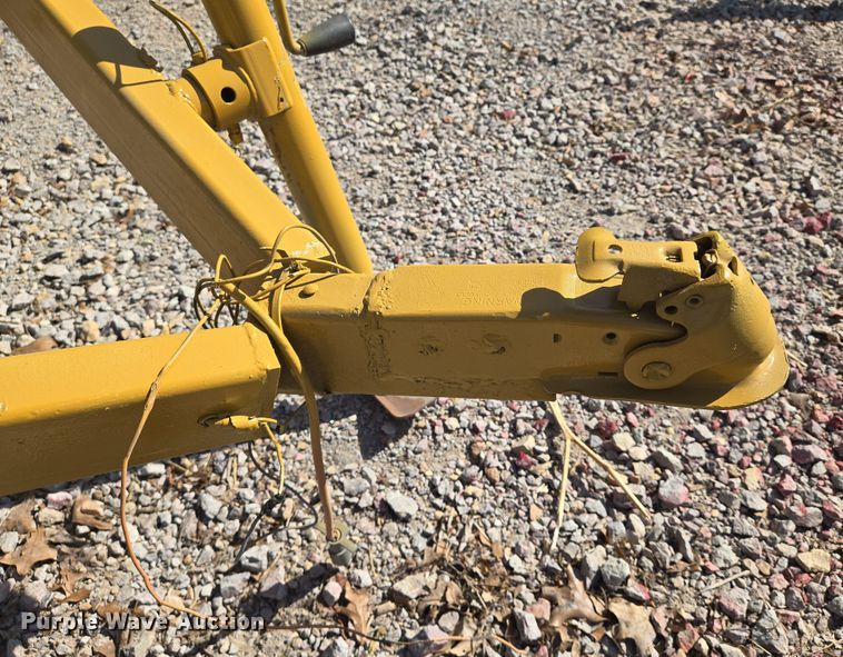 image for item EN8843 Shop built hay bale trailer