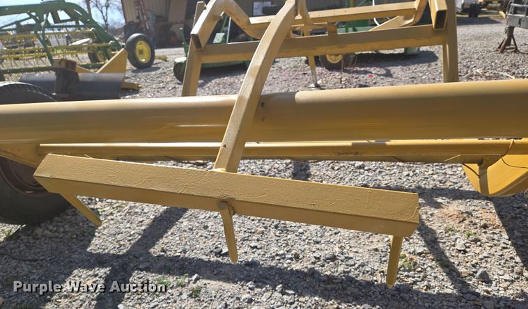 image for item EN8843 Shop built hay bale trailer