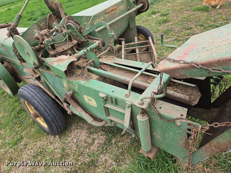 image for item EO0646 John Deere 224WS small square baler