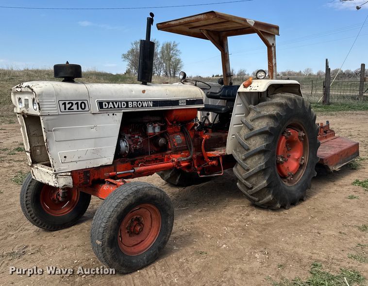 image for item EQ1259 1974 David Brown 1210 tractor